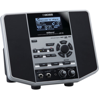 Boss eBand JS-10 Audio Player and Trainer Speaker Amplifier with Guitar Effect and Amp (JS10 JS 10)