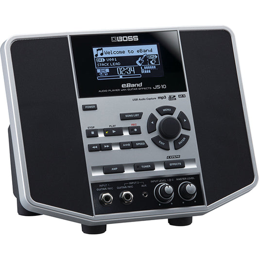 Boss eBand JS-10 Audio Player and Trainer Speaker Amplifier with Guitar Effect and Amp (JS10 JS 10)