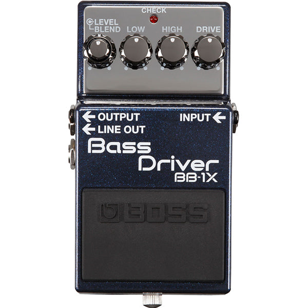Boss BB-1X Bass Driver Guitar Effect Pedal Foot Switch Processor (BB1X BB 1X)
