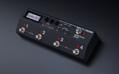 Boss MS-3 Multi Effects Switcher Pedal Processor Stompbox for Guitar and Bass with 112 Effect (MS3 MS 3)