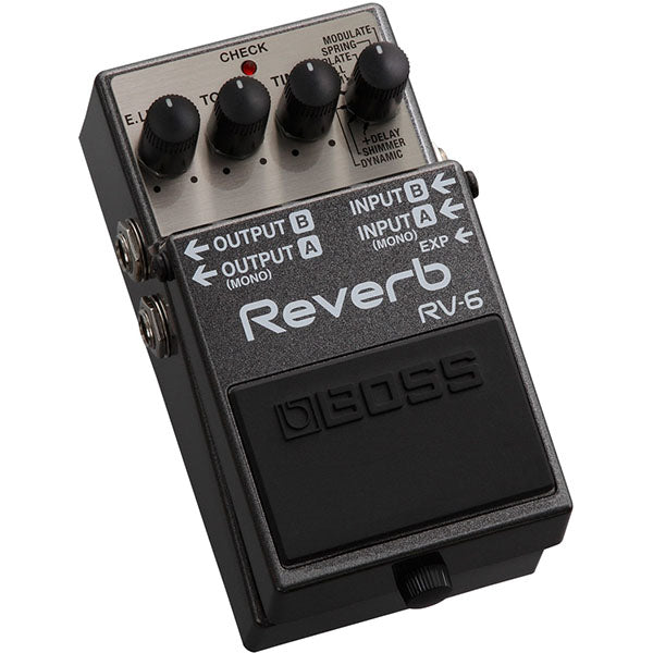 Boss RV-6 Reverb Guitar Effects Pedal (RV6 RV 6)