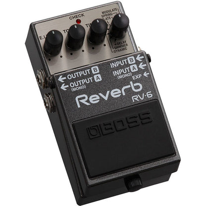 Boss RV-6 Reverb Guitar Effects Pedal (RV6 RV 6)