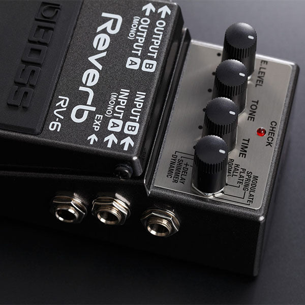 Boss RV-6 Reverb Guitar Effects Pedal (RV6 RV 6)