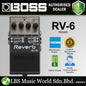 Boss RV-6 Reverb Guitar Effects Pedal (RV6 RV 6)