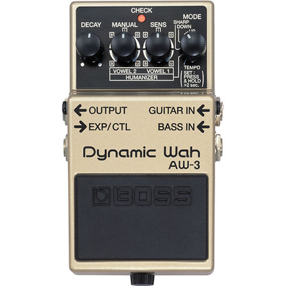 BOSS AW-3 Dynamic Wah Guitar Effect Pedal (AW3  AW 3)