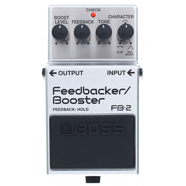 Boss FB-2 Feedbacker Booster Effect Pedal For Electric Guitar (FB2