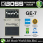 Boss GE-7 Graphic Equalizer Guitar Pedal (GE7 / GE 7)