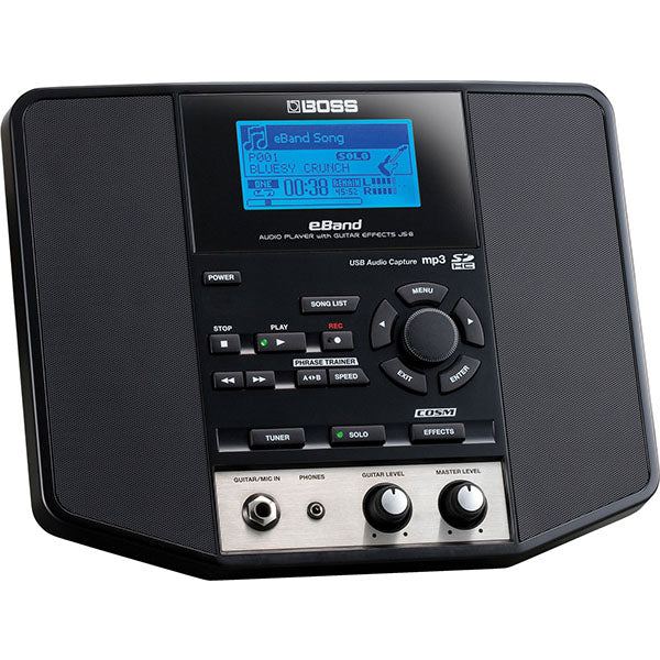 Boss JS-8 eBand Audio Player with Guitar Effects Portable Speaker for Mic and Guitar (JS8 JS 8)