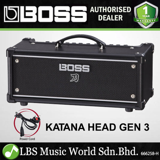 Boss Katana Head Gen 3 100 Watt Guitar Speaker Amplifier Amp MKIII (Katana-Head KTN-Head G3)