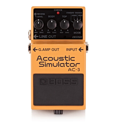 Boss AC-3 Acoustic Simulator Guitar Pedal (AC3 AC 3)