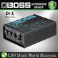 Boss DI-1 Direct Box Operates on a 9-volt Battery or Phantom Power from Mixer (DI1 DI 1)