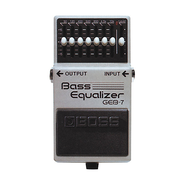 Boss GEB-7 Bass Equalizer Guitar Effect Pedal (GEB7 GEB 7)