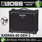 Boss Katana 50 Gen 3 50 Watt Amp Guitar Speaker Amplifier - (KTN-50 KTN 50)