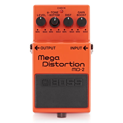 Boss MD-2 Mega Distortion Guitar Pedal (MD2 / MD 2)
