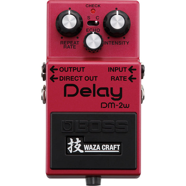 BOSS DM-2W Delay Effect Waza Craft Guitar Pedal Effect Pedal (DM2W DM2)