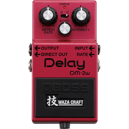 BOSS DM-2W Delay Effect Waza Craft Guitar Pedal Effect Pedal (DM2W DM2)