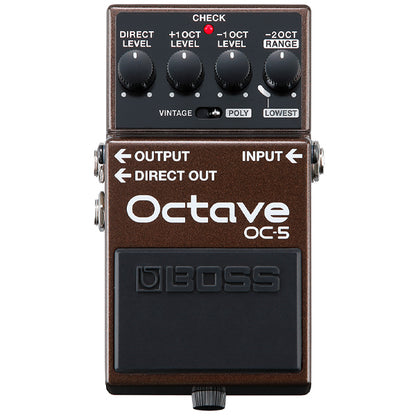Boss OC-5 Octave Effect Pedal Guitar Effect Pedal (OC5 OC 5)