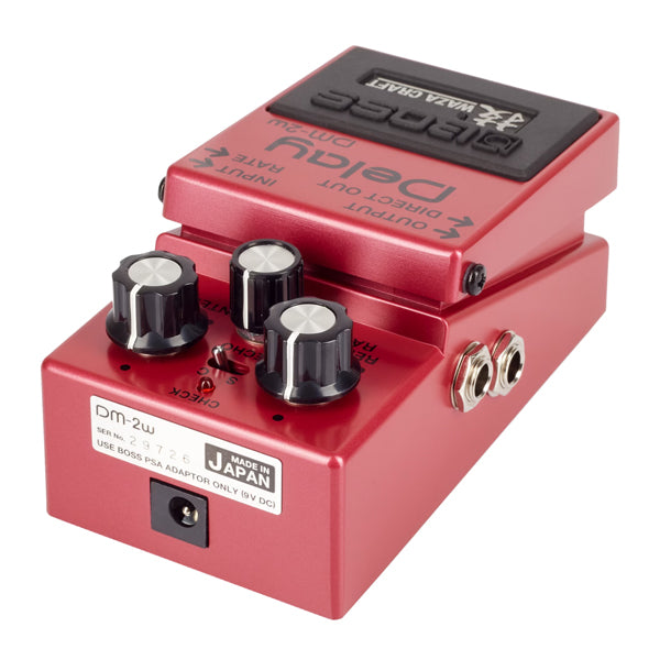 BOSS DM-2W Delay Effect Waza Craft Guitar Pedal Effect Pedal (DM2W DM2)