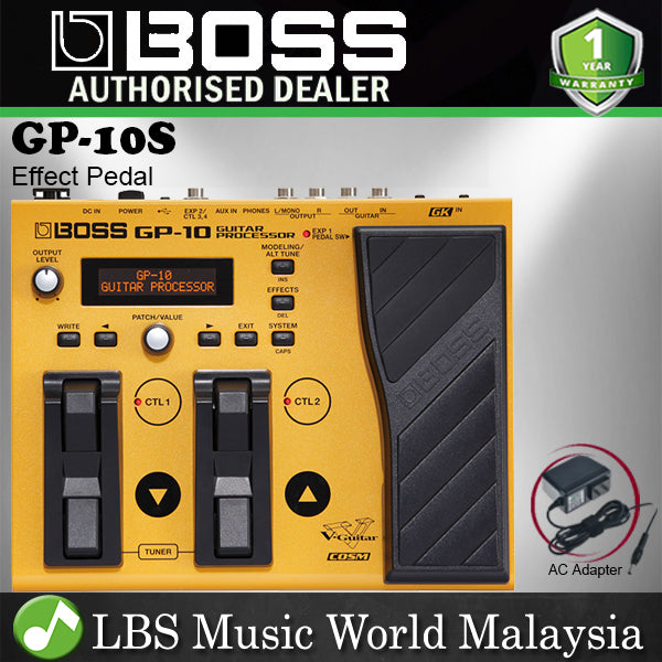 Boss GP-10S Guitar Processor Multi Effects Pedal (GP10S GP-10 GP10)