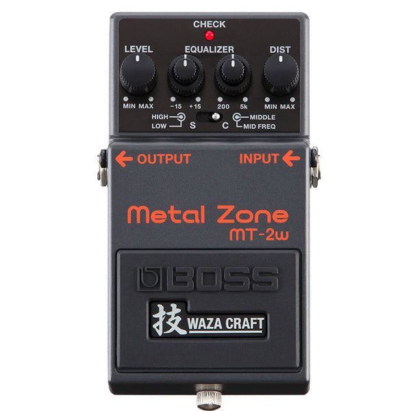 Boss MT-2W Metal Zone Waza Guitar Effect Pedal Foot Switch Processor (MT2W MT 2W)