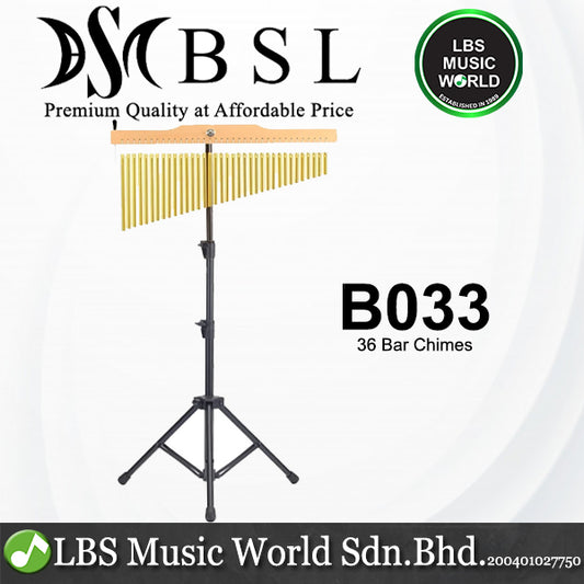 BSL B033 Wind Chime 36 Bar Chime with Stand