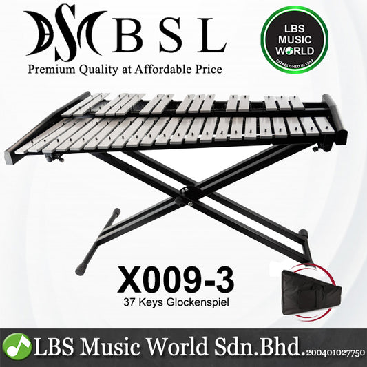 BSL X009 37 Keys Glockenspiel with Stand and Bag (X009-3)