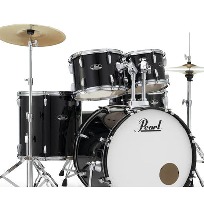 Pearl RS525SB/C Roadshow 5 Pieces Drum Set Package with BSL A Series Cymbals (RS525SB Roadshow)