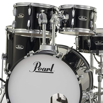 Pearl RS525SB/C Roadshow 5 Pieces Drum Set Package with BSL A Series Cymbals (RS525SB Roadshow)