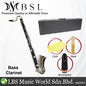 BSL Bb Bass Clarinet with Silver Keys with ABS Body