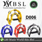BSL D006 Tambourine Double Halfmoon Plastic with PS Handle