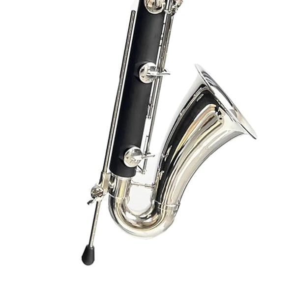 BSL Bb Bass Clarinet with Silver Keys with ABS Body