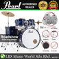 Pearl RS525SB/C Roadshow 5 Pieces Drum Set Package with BSL A Series Cymbals (RS525SB Roadshow)