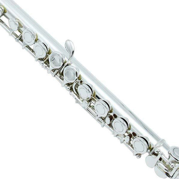 BSL Flute C Key for Beginner Student with Case and Acessories - Nickel / Silver