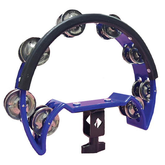 BSL DT1 Drum Set Tambourine With Hihat Clamp Holder (Random Colour)