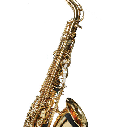 BSL Alto Saxophone Gold E Flat Electrophoresis with Case - Lacquer