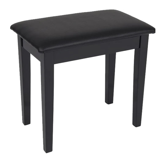 BSL HY-TM11 Bench Piano Keyboard Leather with Storage Box Black (HYTM11 HY TM11)