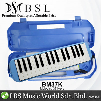 BSL BM37K Blueberry BM37K Melodica 37 Keys Piano Instrument Soprano