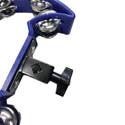 BSL DT1 Drum Set Tambourine With Hihat Clamp Holder (Random Colour)