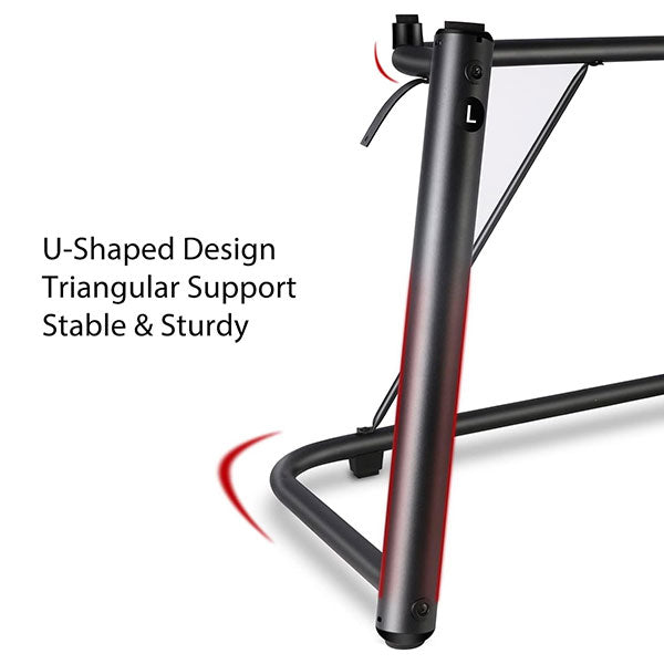 BSL U Shaped Piano & Keyboard Stand with Locking Straps for 61, 76 and 88 Keys