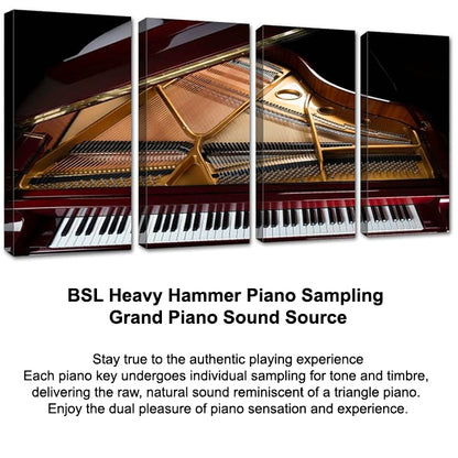 BSL X88S 88 Keys Grand Hammer Weighted Digital Piano