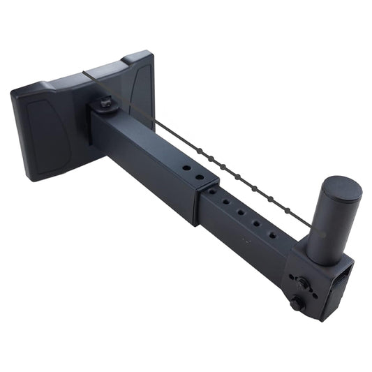 BSL VL339 Heavy Duty Adjustable Wall Mount Speaker Brackets Holder with Cover - Pair