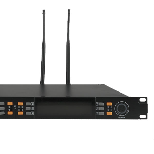 BSL FS8801 4 Channel Handheld Wireless Microphone Systems with Adjustable Mic Frequency