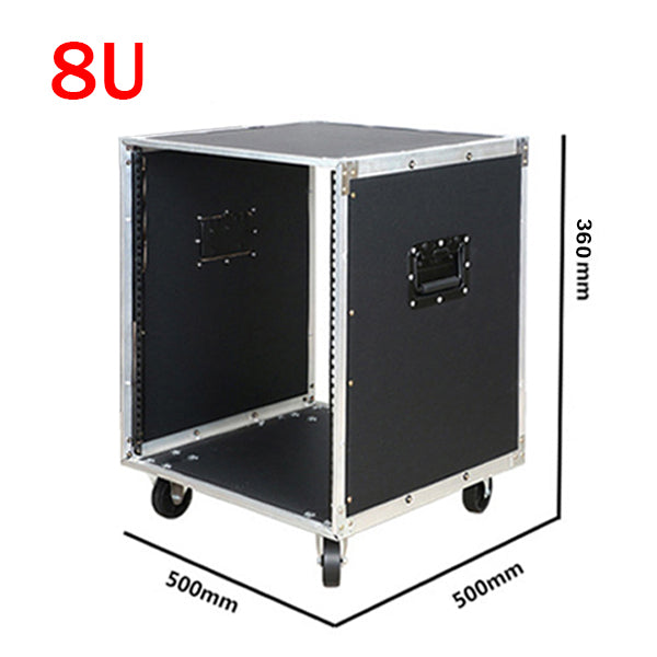BSL 8U 12U 16U Mixer Cabinet Shelf Rack with  Door for KTV Power Amplifier Audio Equipment Stage Flight Case