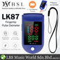 BSL LK-87 Medical Fingertip Pulse Oximeter for Blood Oxygen Level Detector Indicator & Heart Rate Meter