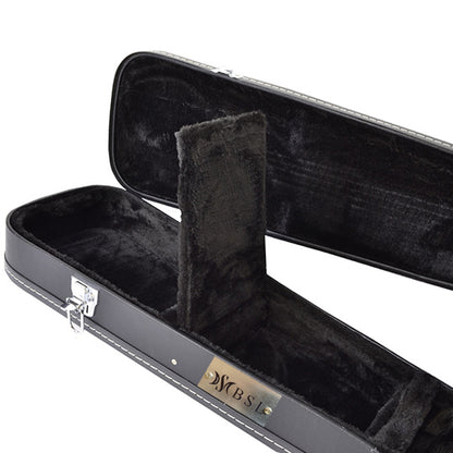 BSL AWC1 Dreadnought Acoustic Guitar Hard Wood Case Hardcase - Black