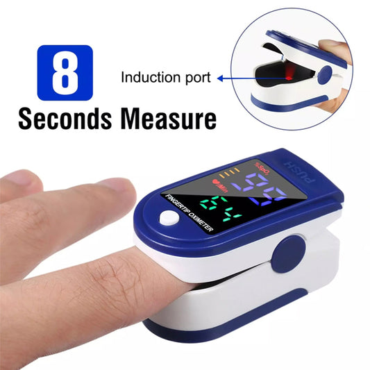 BSL LK-87 Medical Fingertip Pulse Oximeter for Blood Oxygen Level Detector Indicator & Heart Rate Meter