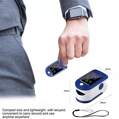 BSL LK-87 Medical Fingertip Pulse Oximeter for Blood Oxygen Level Detector Indicator & Heart Rate Meter