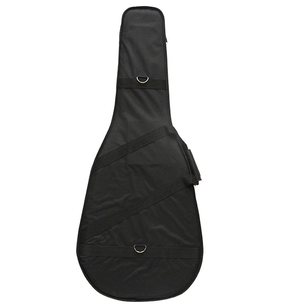 BSL AWC1 Dreadnought Acoustic Guitar Hard Wood Case Hardcase - Black