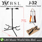BSL J-32 Double Adjustable Guitar Stand with 2 Holder for Acoustic Electric Classical Bass (J32)