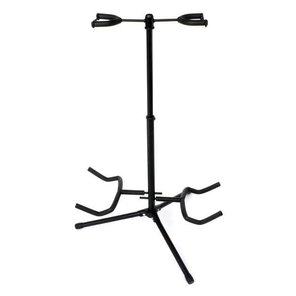 BSL J-32 Double Adjustable Guitar Stand with 2 Holder for Acoustic Electric Classical Bass (J32)